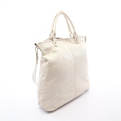 バレンシアガ スマート 2WAY トートバッグ ホワイト系 バッグ BALENCIAGA