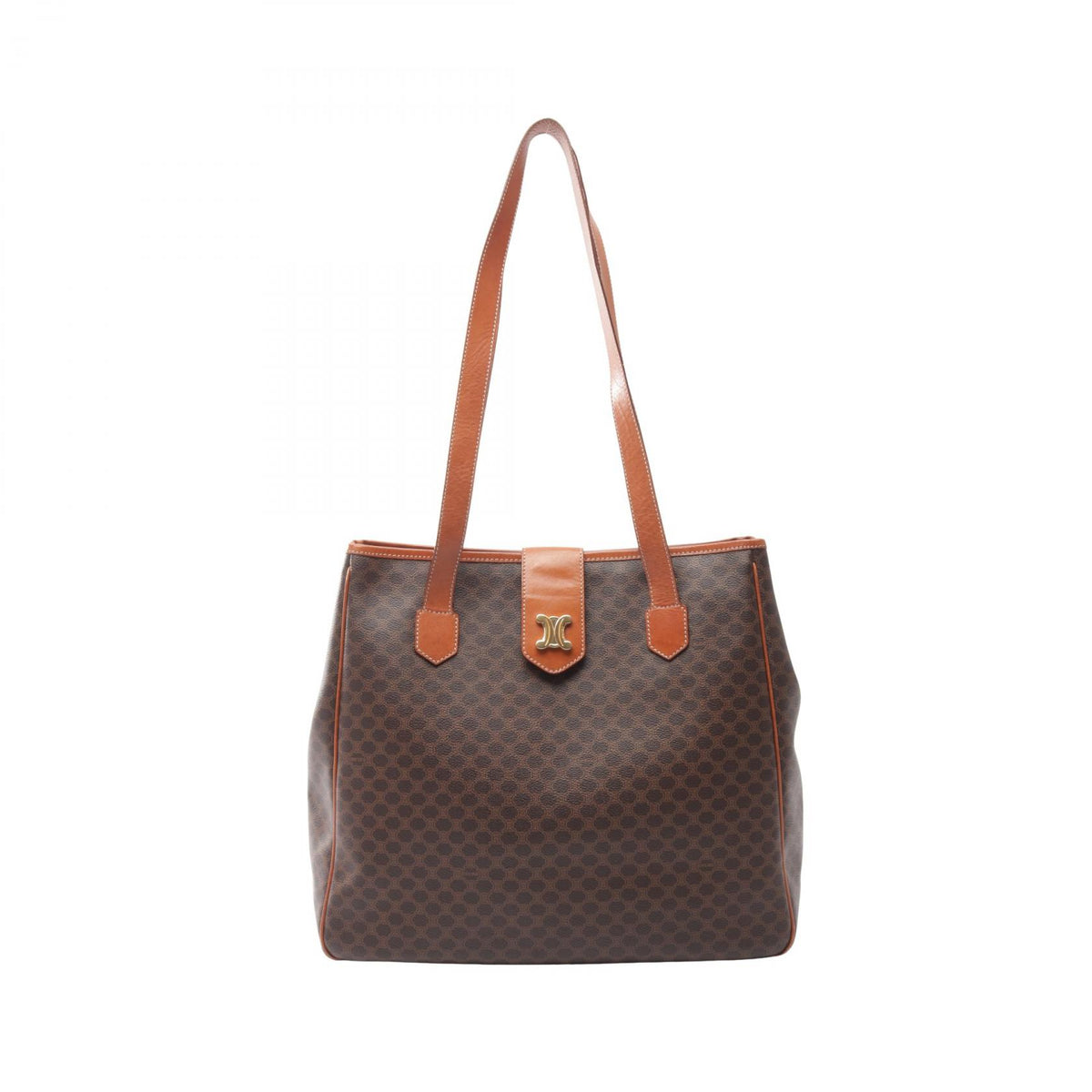 セリーヌ マカダム トートバッグ ブラウン系 バッグ CELINE