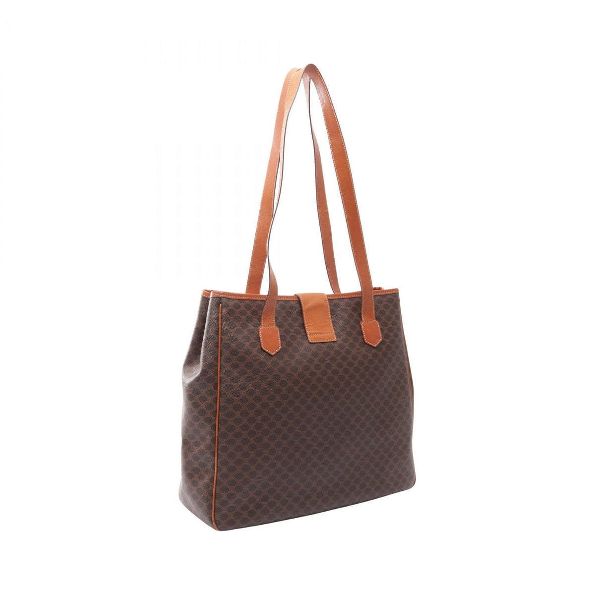 セリーヌ マカダム トートバッグ ブラウン系 バッグ CELINE