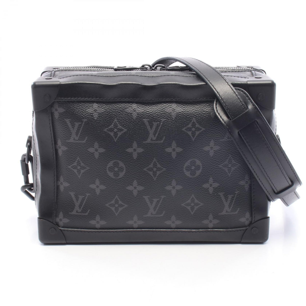 ルイ・ヴィトン ソフトトランク ショルダーバッグ ブラック系 ノワール バッグ LOUIS VUITTON