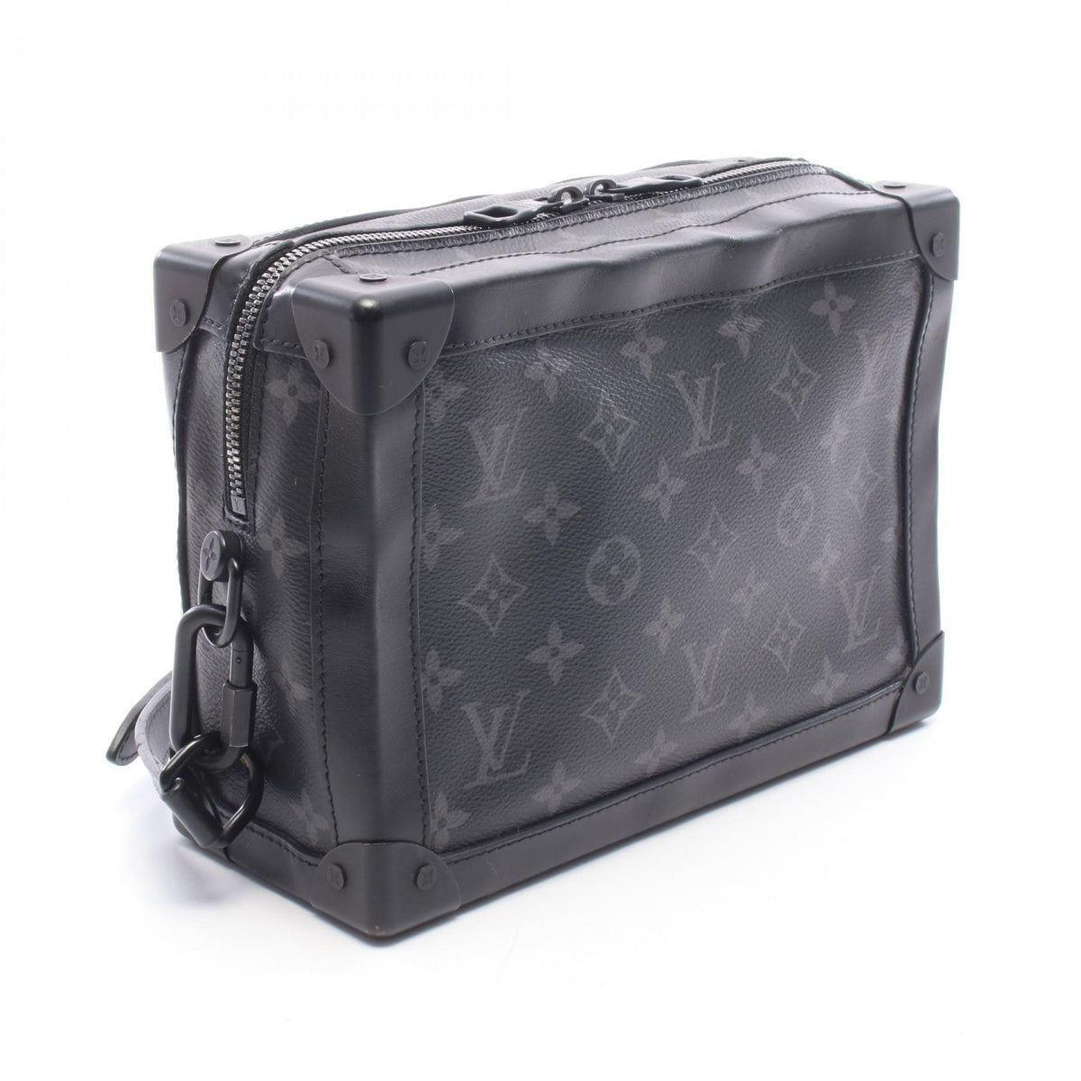 ルイ・ヴィトン ソフトトランク ショルダーバッグ ブラック系 ノワール バッグ LOUIS VUITTON