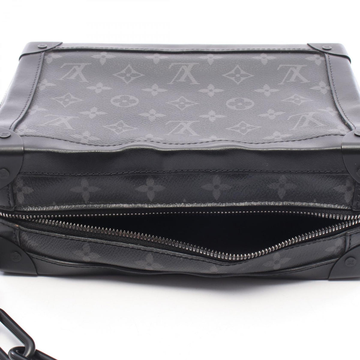 ルイ・ヴィトン ソフトトランク ショルダーバッグ ブラック系 ノワール バッグ LOUIS VUITTON