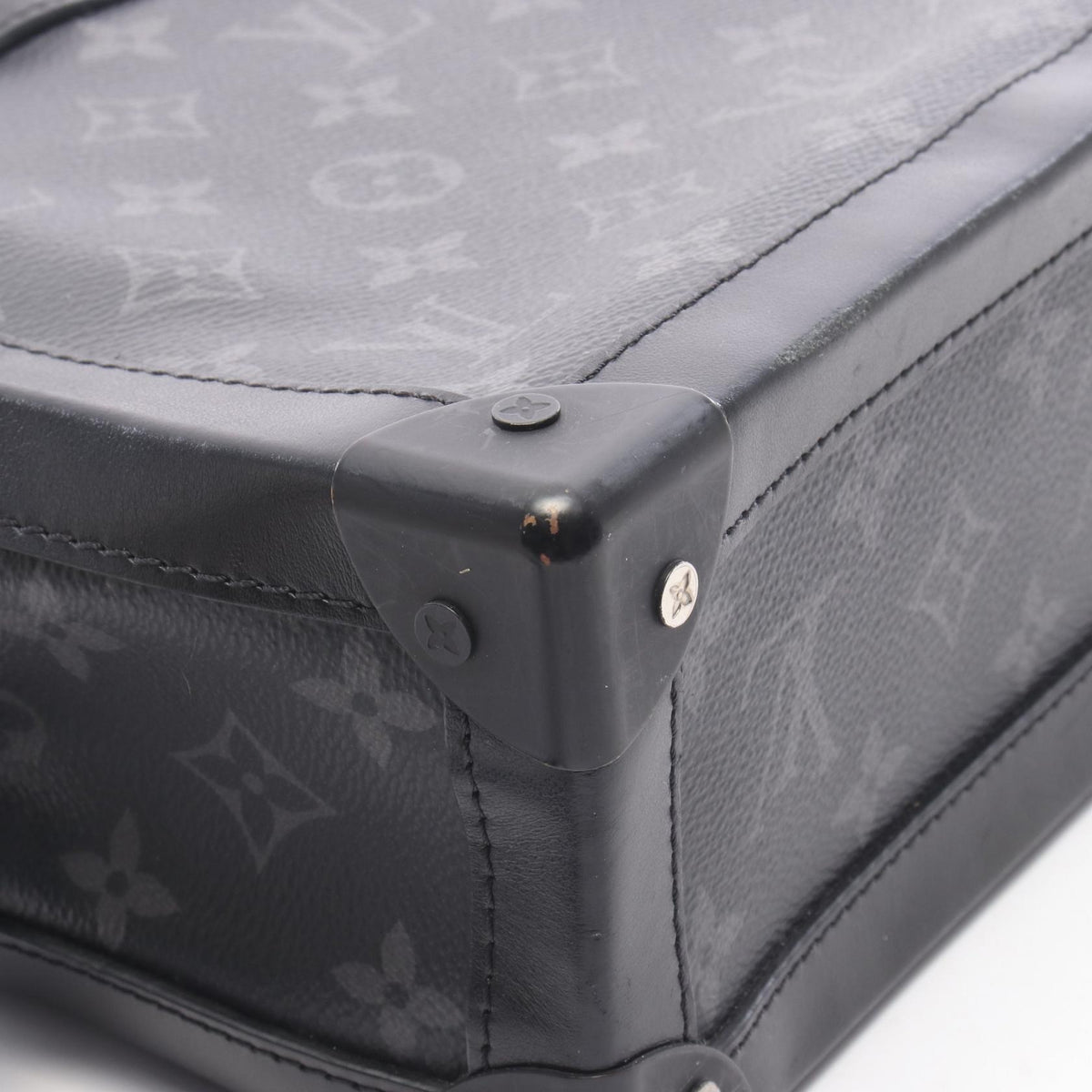 ルイ・ヴィトン ソフトトランク ショルダーバッグ ブラック系 ノワール バッグ LOUIS VUITTON