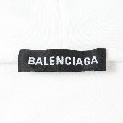 バレンシアガ キャンペーンロゴ ミディアムフィット パーカー ホワイト系 トップス BALENCIAGA