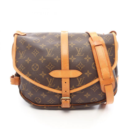 ルイ・ヴィトン ソミュール30 ショルダーバッグ ブラウン系 バッグ LOUIS VUITTON