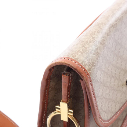 セリーヌ マカダム ショルダーバッグ ベージュ系 ブラウン系 バッグ CELINE