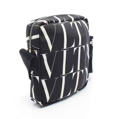 ヴァレンチノ VLTNロゴ ショルダーバッグ ブラック系 ホワイト系 バッグ VALENTINO