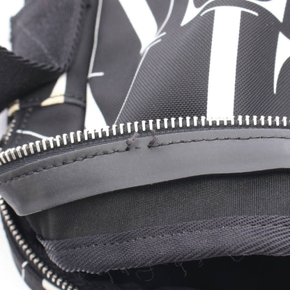 ヴァレンチノ VLTNロゴ ショルダーバッグ ブラック系 ホワイト系 バッグ VALENTINO