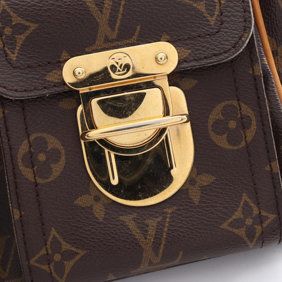 ルイ・ヴィトン マンハッタンPM モノグラム ハンドバッグ ブラウン系 バッグ LOUIS VUITTON