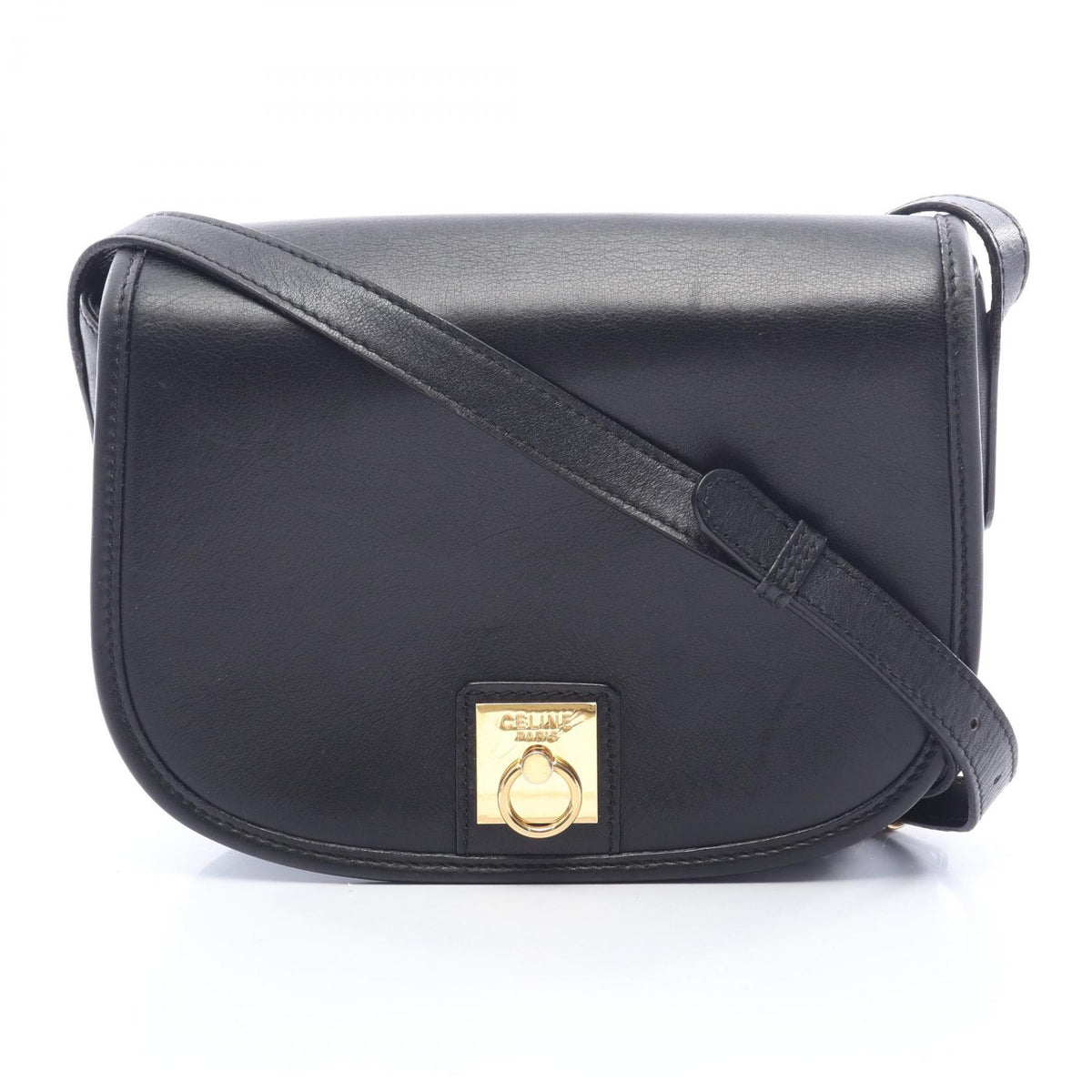 セリーヌ ガンチーニ ショルダーバッグ ブラック系 バッグ CELINE