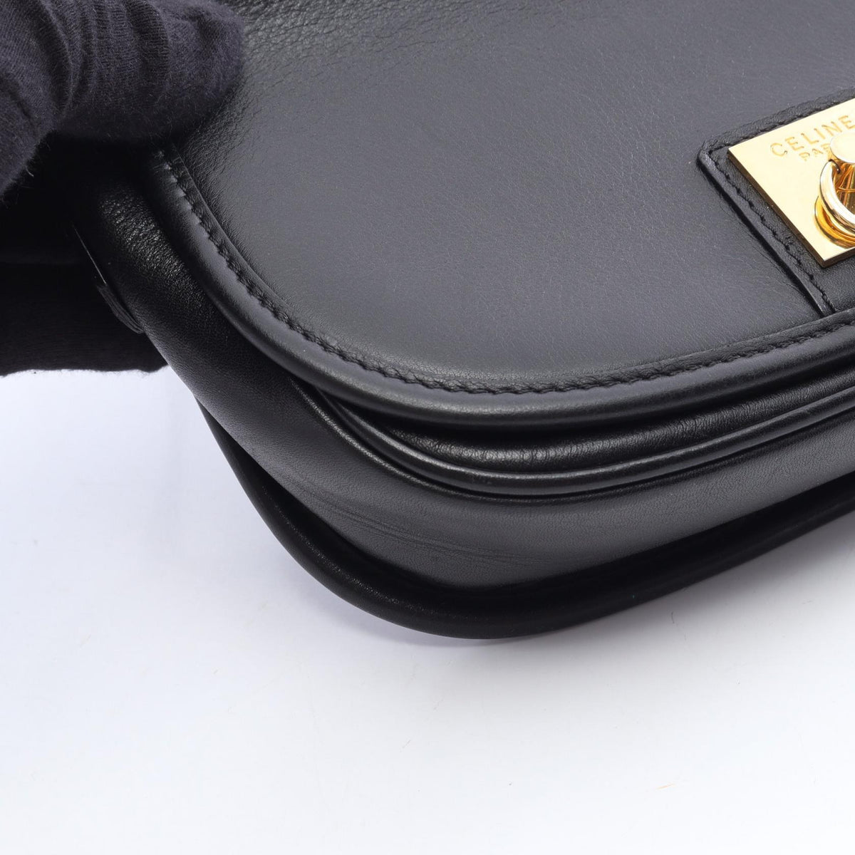 セリーヌ ガンチーニ ショルダーバッグ ブラック系 バッグ CELINE