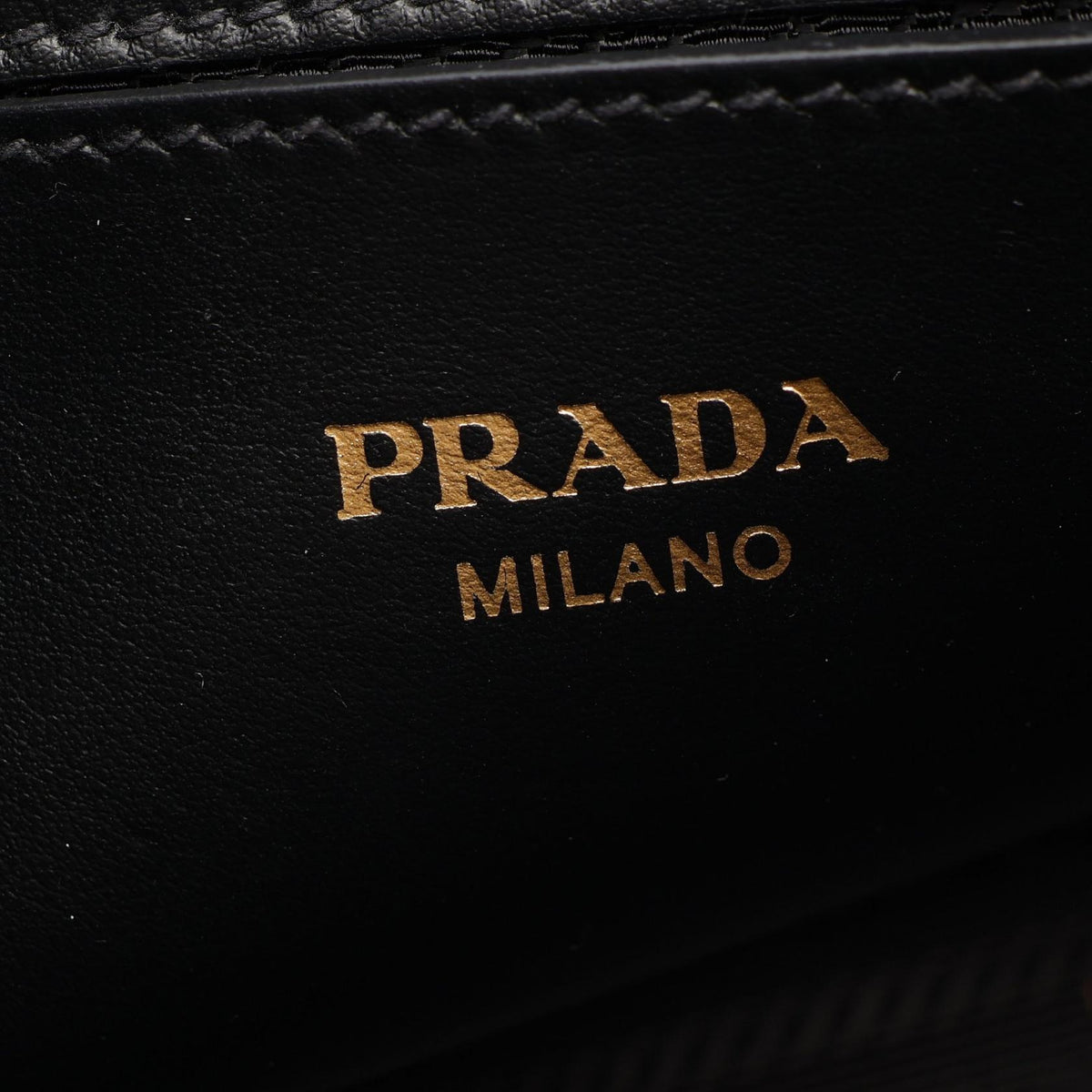 プラダ SAFFIANO SOFT CALF ショルダーバッグ ブラック系 バッグ PRADA