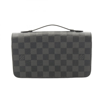 ルイ・ヴィトン ジッピーXL ダミエグラフィット ラウンド長財布 ブラック系 財布・小物 LOUIS VUITTON