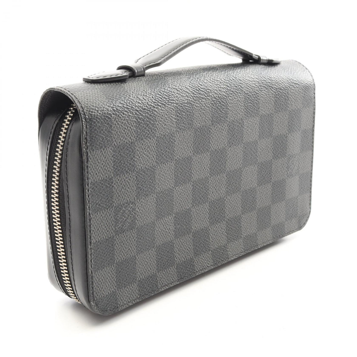 ルイ・ヴィトン ジッピーXL ダミエグラフィット ラウンド長財布 ブラック系 財布・小物 LOUIS VUITTON