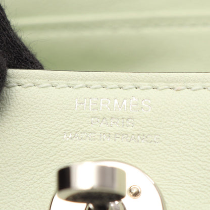 エルメス リンディ ミニ ヴェールフィズ ショルダーバッグ グリーン系 ヴォースイフト バッグ HERMES