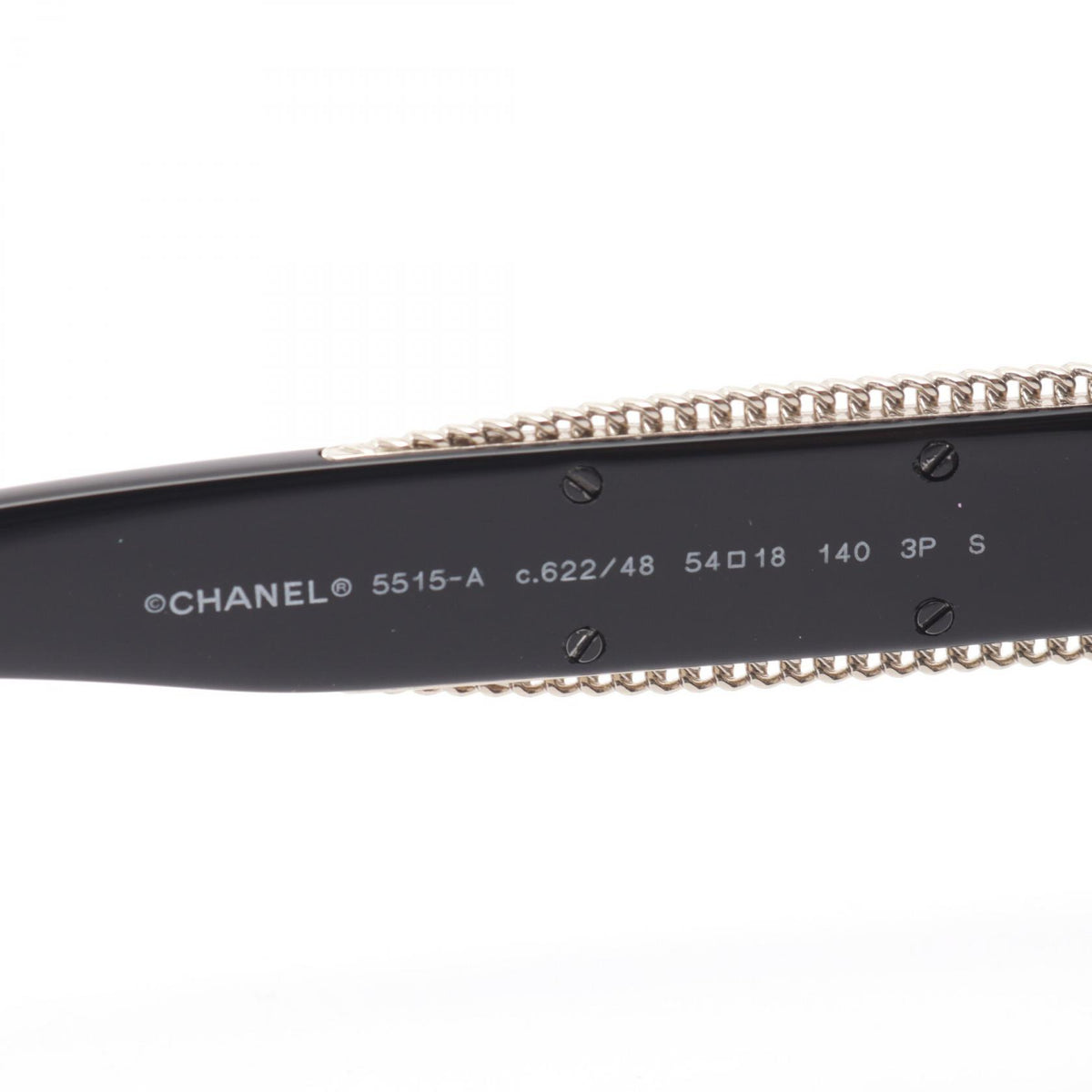 シャネル ココマーク オーバル サングラス ブラック系 ゴールド系 財布・小物 CHANEL