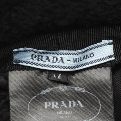プラダ 三角プレート バケット ハット ブラック系 財布・小物 PRADA