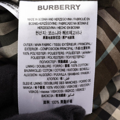 バーバリー KEMPTON SHORT ノバチェック トレンチコート ベージュ系 ブラック系 マルチカラー アウター BURBERRY