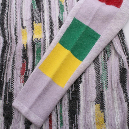 ディオール Christian Dior × Peter Doig ストライプ セーター パープル系 マルチカラー トップス DIOR
