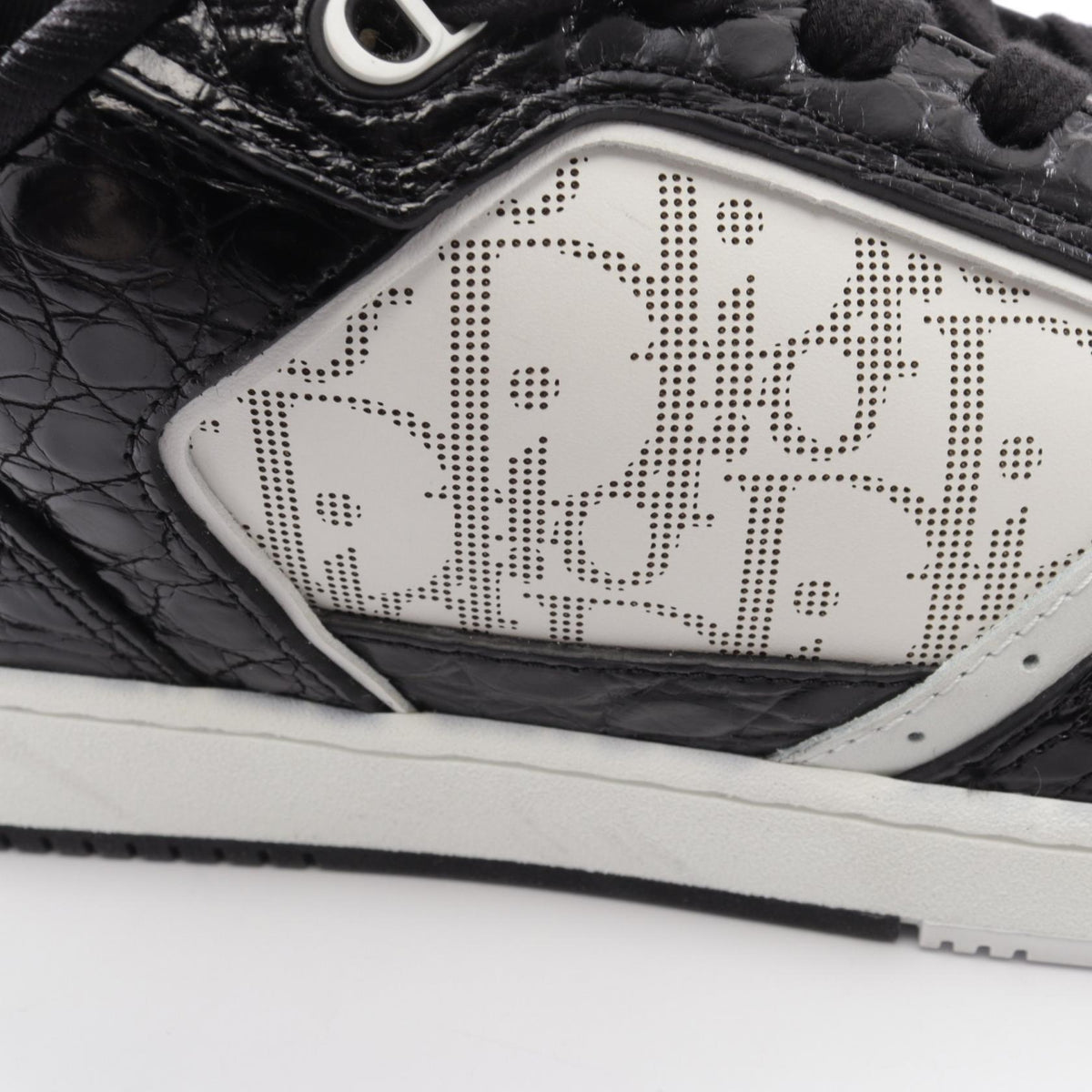 ディオール B27 アップタウン ロートップ オブリーク スニーカー ブラック系 ホワイト系 シューズ DIOR