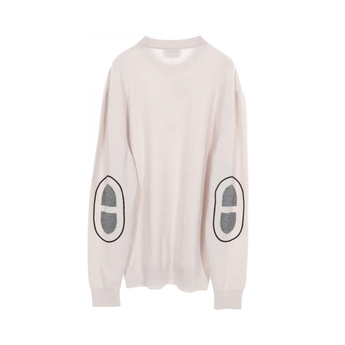 エルメス マイヨン シェーヌ ダンクル ニット グレー系 トップス HERMES
