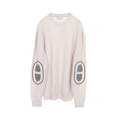 エルメス マイヨン シェーヌ ダンクル ニット グレー系 トップス HERMES