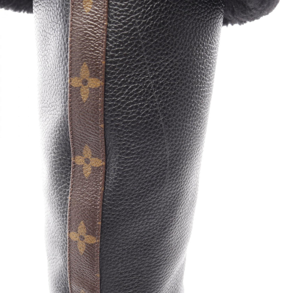 ルイ・ヴィトン モノグラム サイハイ ブーツ ブラック系 シューズ LOUIS VUITTON