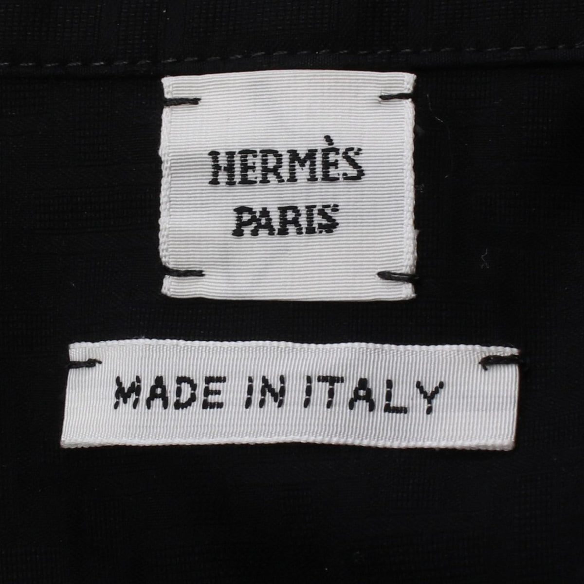 エルメス モザイク セリエボタン 長袖 ワンピース ブラック系 ワンピース HERMES