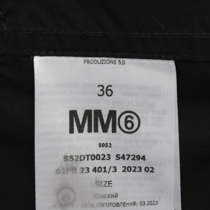 エムエムシックス ワイドスリーブ カットオフ クロップド その他トップス ブラック系 トップス MM6