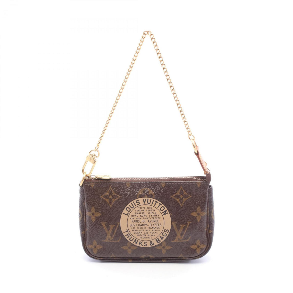 ルイ・ヴィトン ミニポシェット アクセソワール T&B ハンドバッグ ブラウン系 バッグ LOUIS VUITTON