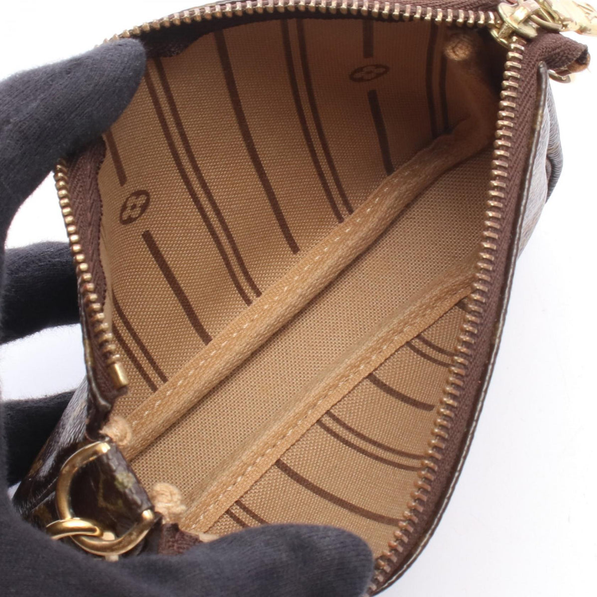 ルイ・ヴィトン ミニポシェット アクセソワール T&B ハンドバッグ ブラウン系 バッグ LOUIS VUITTON