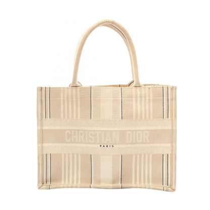 ディオール BOOK TOTE ブックトート ミディアム トートバッグ ベージュ系 アイボリー系 ブラック系 バッグ DIOR