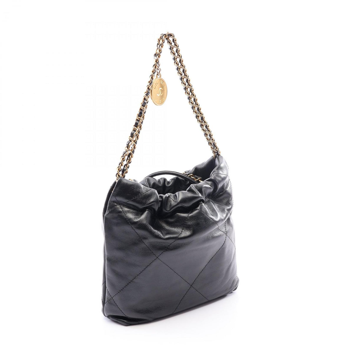 シャネル CHANEL 22 ミニ 2WAY ショルダーバッグ ブラック系 バッグ CHANEL
