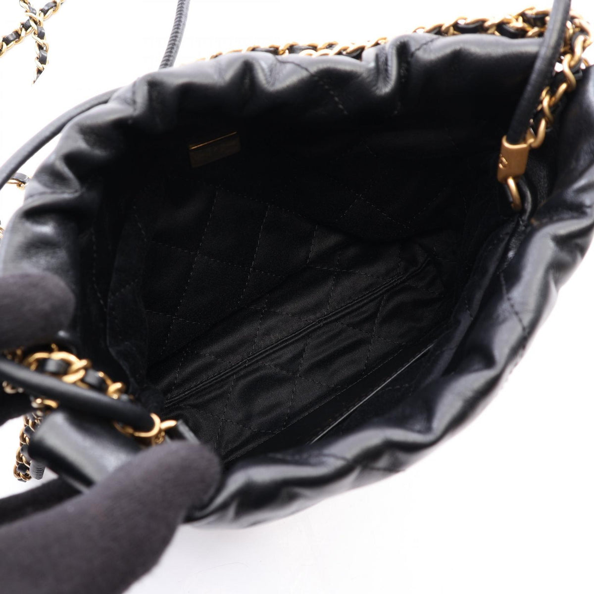 シャネル CHANEL 22 ミニ 2WAY ショルダーバッグ ブラック系 バッグ CHANEL