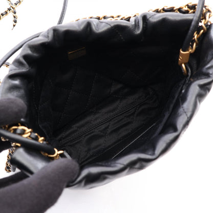 シャネル CHANEL 22 ミニ 2WAY ショルダーバッグ ブラック系 バッグ CHANEL