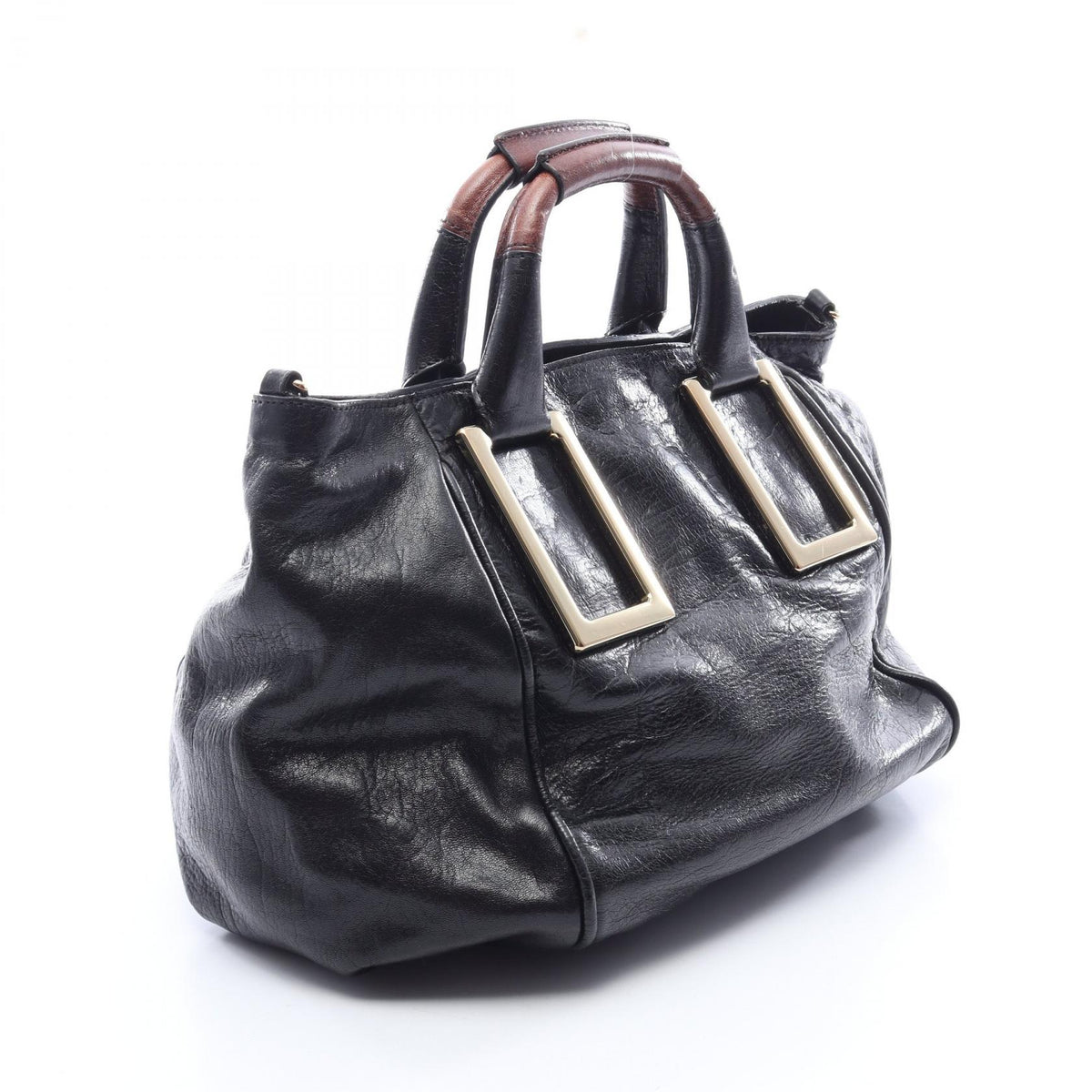 クロエ エテル 2WAY ハンドバッグ ブラック系 ブラウン系 バッグ CHLOE