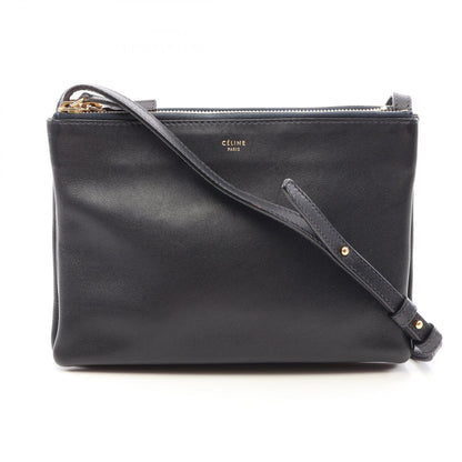 セリーヌ TRIO SMALL トリオ スモール ショルダーバッグ ブラック系 バッグ CELINE