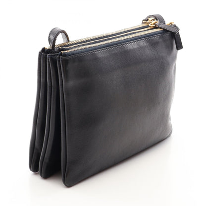 セリーヌ TRIO SMALL トリオ スモール ショルダーバッグ ブラック系 バッグ CELINE