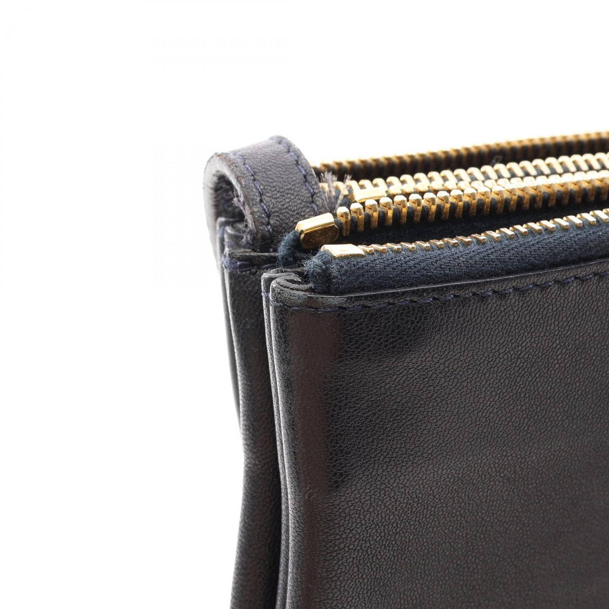 セリーヌ TRIO SMALL トリオ スモール ショルダーバッグ ブラック系 バッグ CELINE