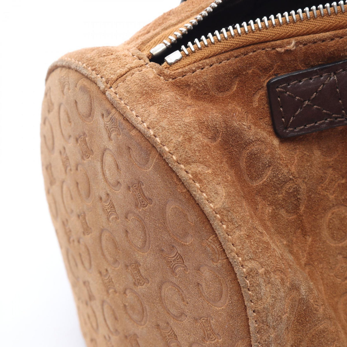 セリーヌ Cマカダム ハンドバッグ ブラウン系 バッグ CELINE