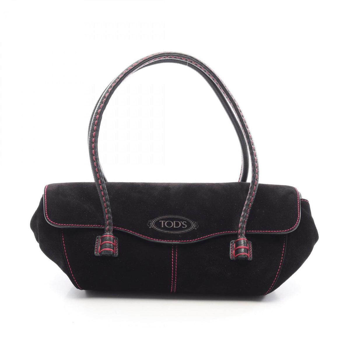 トッズ ハンドバッグ ブラック系 ピンク系 バッグ TOD'S