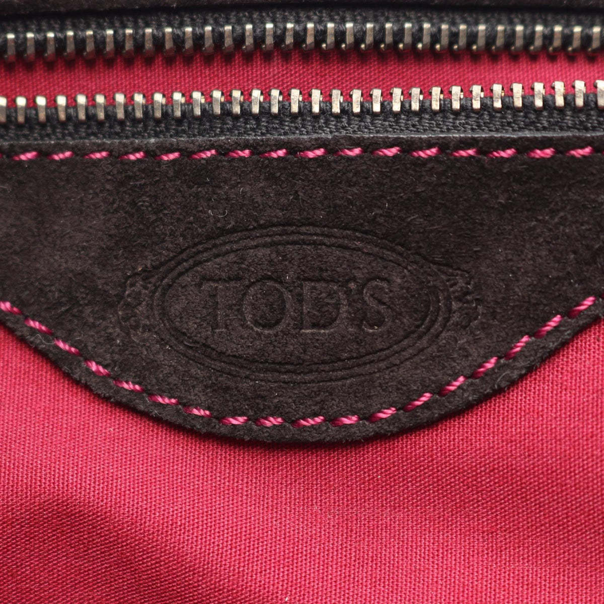 トッズ ハンドバッグ ブラック系 ピンク系 バッグ TOD'S