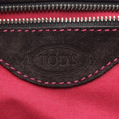 トッズ ハンドバッグ ブラック系 ピンク系 バッグ TOD'S