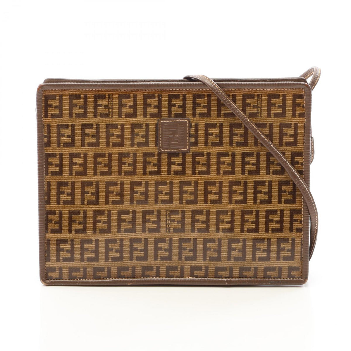 フェンディ ズッキーノ ショルダーバッグ ベージュ系 グレー系 バッグ FENDI