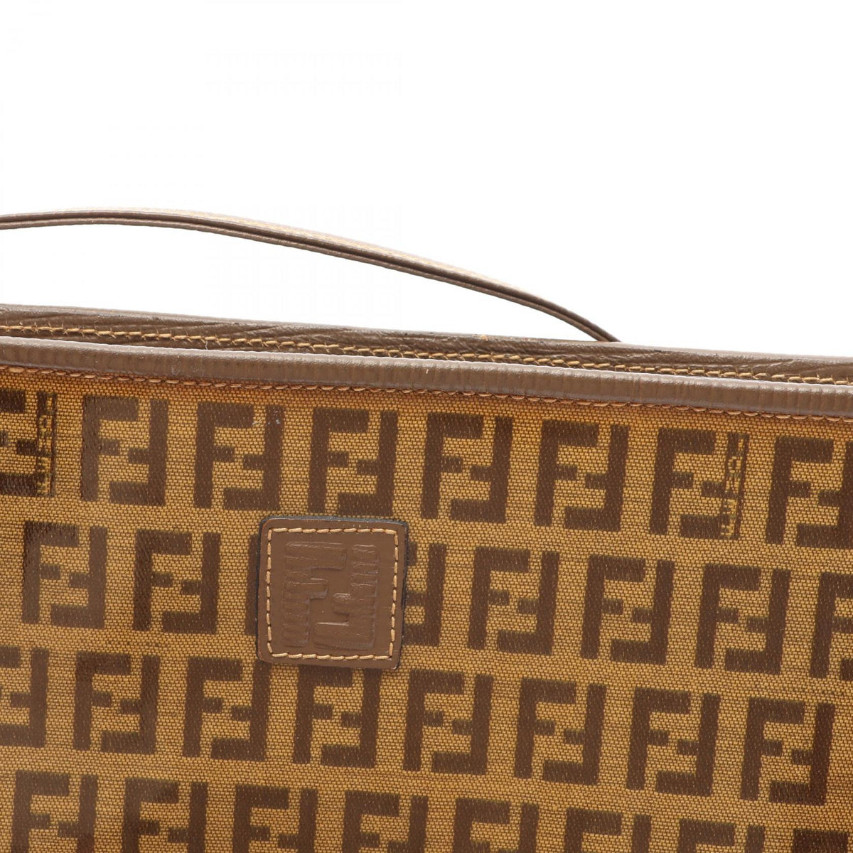 フェンディ ズッキーノ ショルダーバッグ ベージュ系 グレー系 バッグ FENDI
