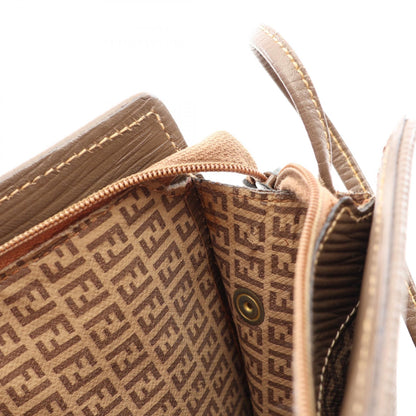 フェンディ ズッキーノ ショルダーバッグ ベージュ系 グレー系 バッグ FENDI
