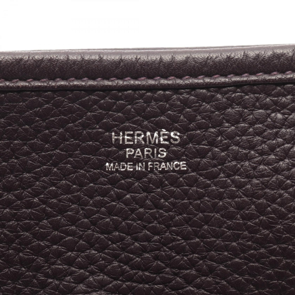 エルメス エヴリン 3 トロワ GM レザン ショルダーバッグ パープル系 トリヨンクレマンス バッグ HERMES