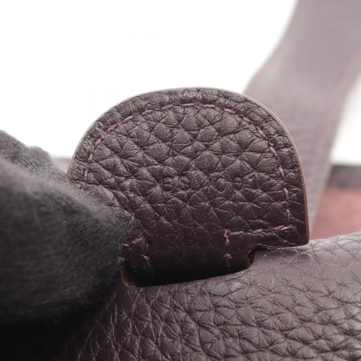 エルメス エヴリン 3 トロワ GM レザン ショルダーバッグ パープル系 トリヨンクレマンス バッグ HERMES