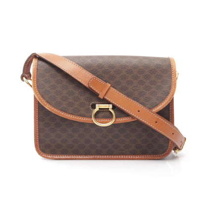 セリーヌ マカダム ショルダーバッグ ブラウン系 バッグ CELINE