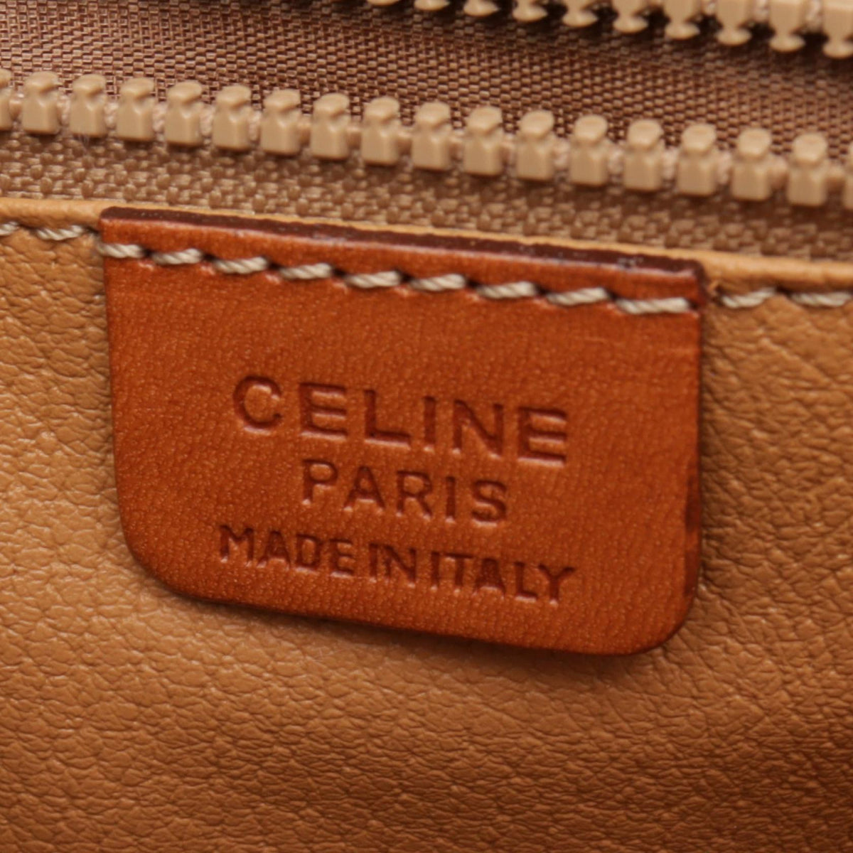 セリーヌ マカダム ショルダーバッグ ブラウン系 バッグ CELINE